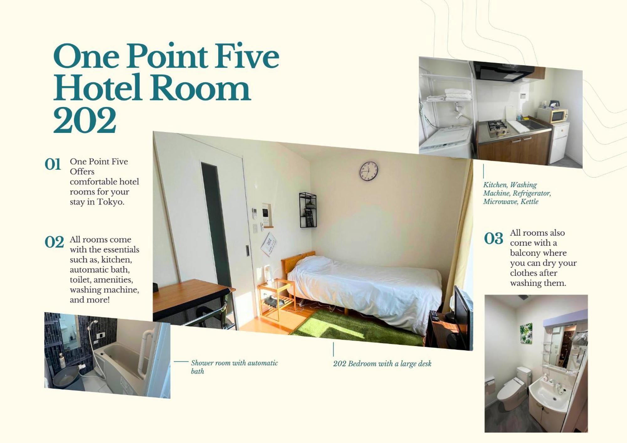 One Point Five Hotel Tokyo Exterior photo